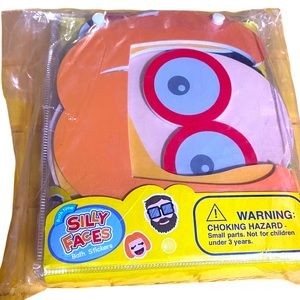 Silly Faces Bath Stickers - Brand New